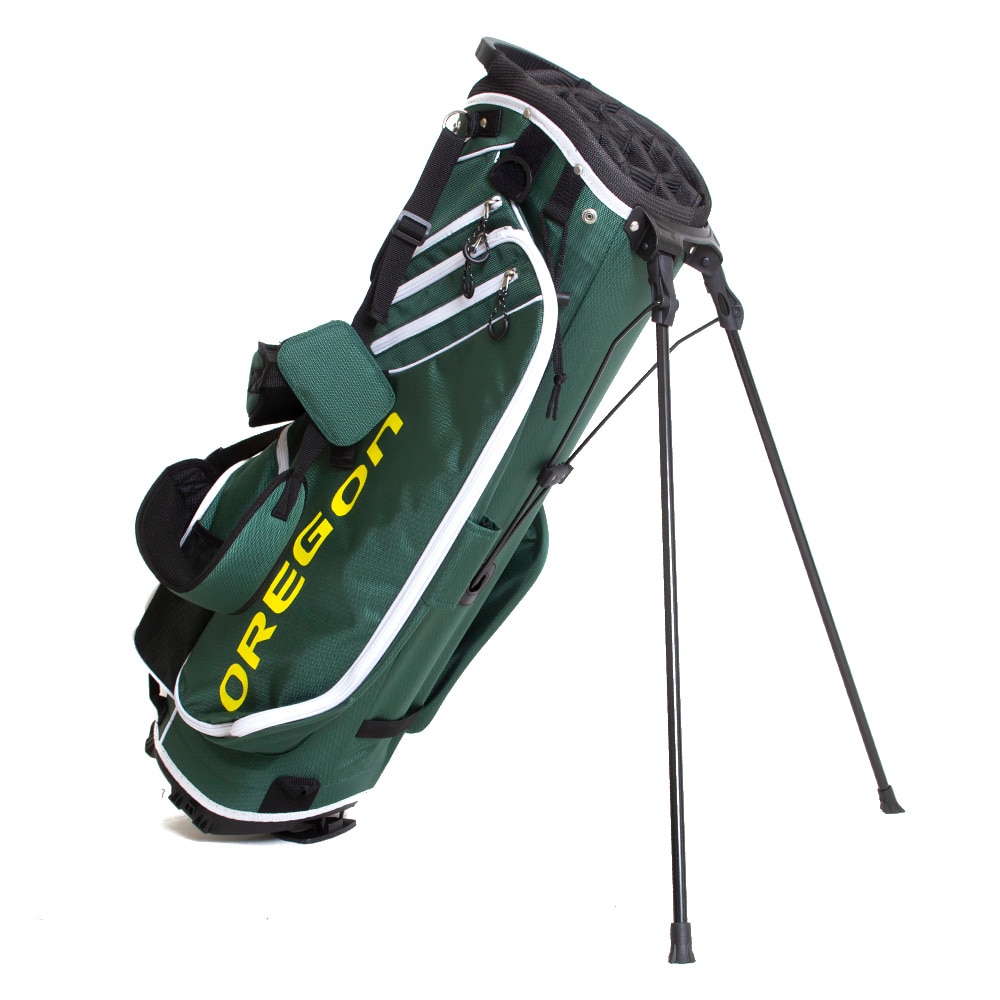 Fighting Duck, Green, Sports Equipment, Sports, Golf, Golf Bag, 6 Pocket, 14-way, 711044